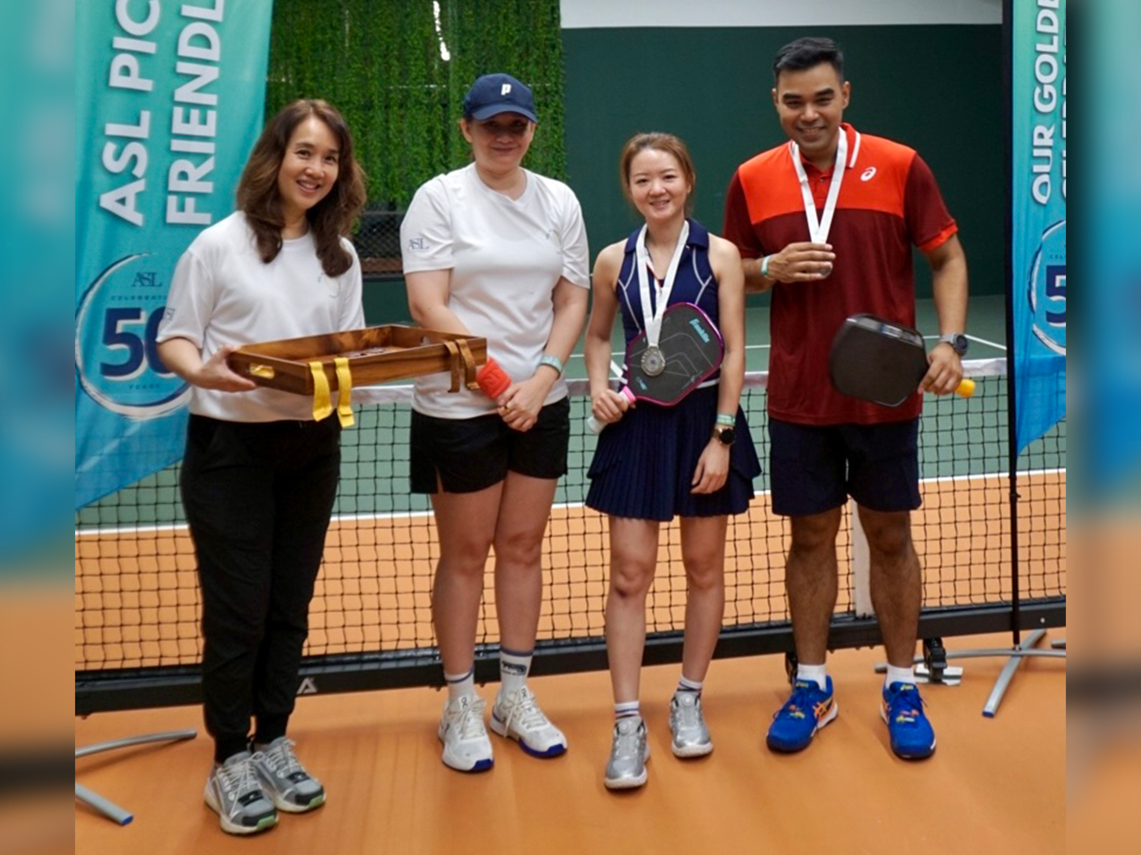 Golden Jubilee - ASL Pickleball Friendly4