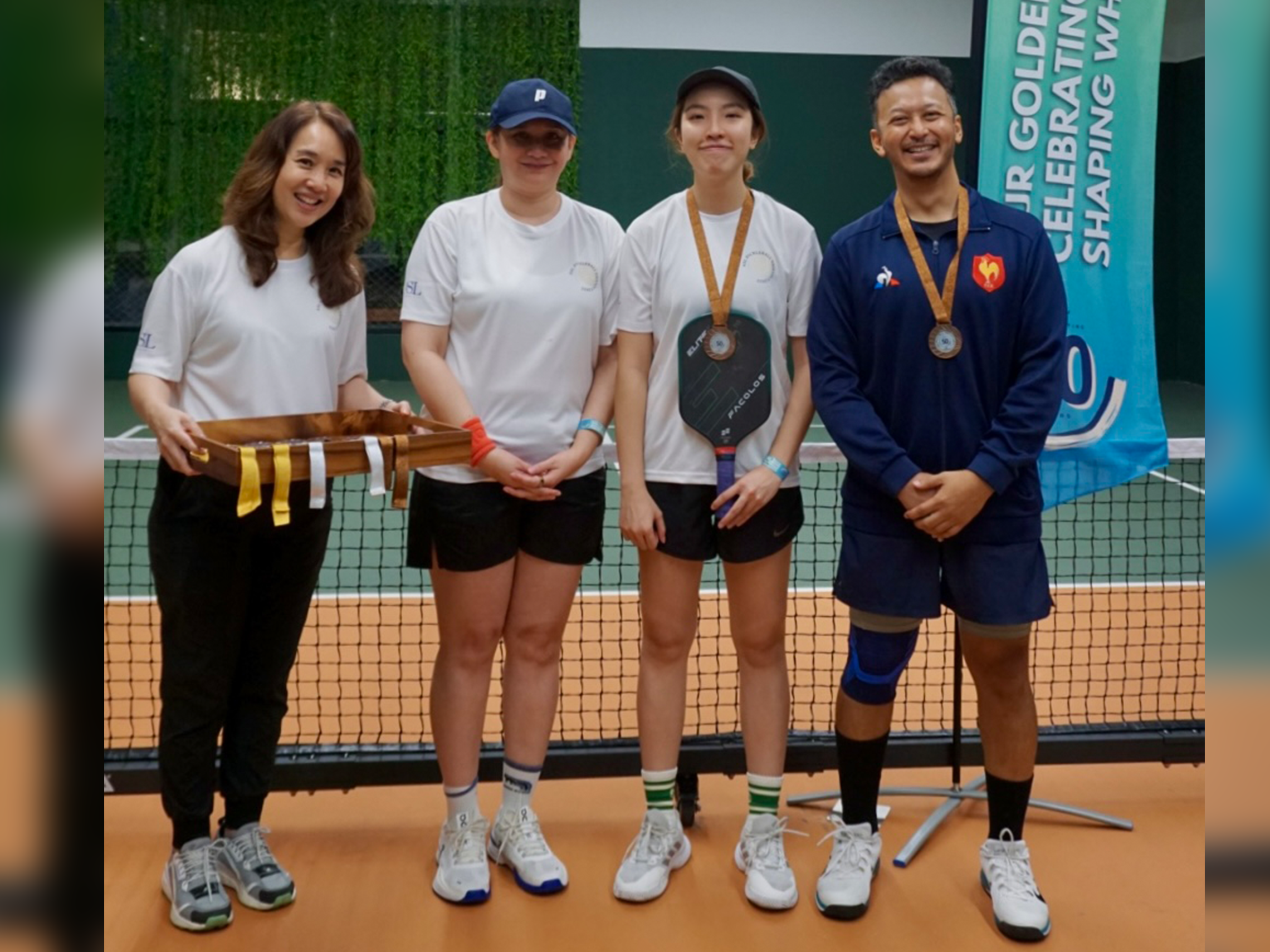 Golden Jubilee - ASL Pickleball Friendly5